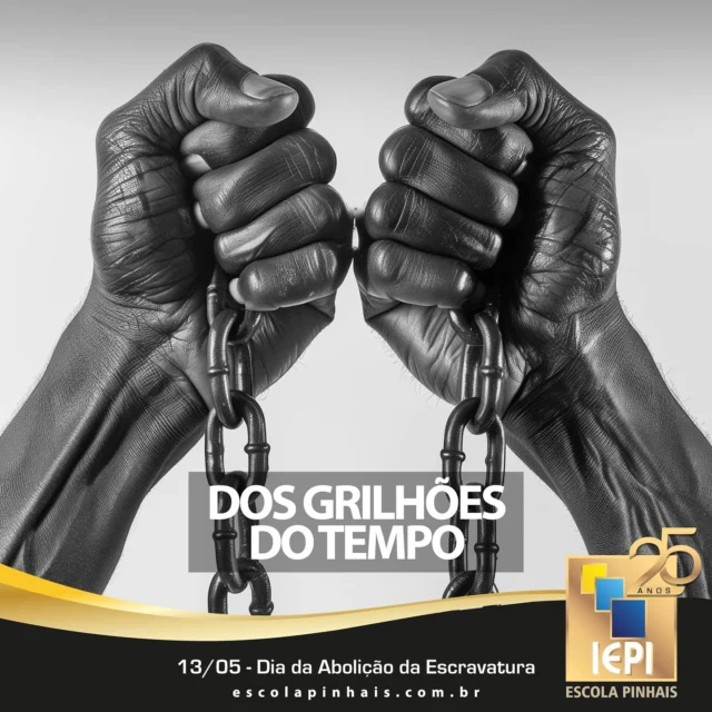 A abolição da escravatura foi um marco na história da humanidade, representando um avanço na luta por liberdade e igualdade. 🖤🤍

#iepi #escolapinhais #pinhais #respeito #aboliçãodaescravatura