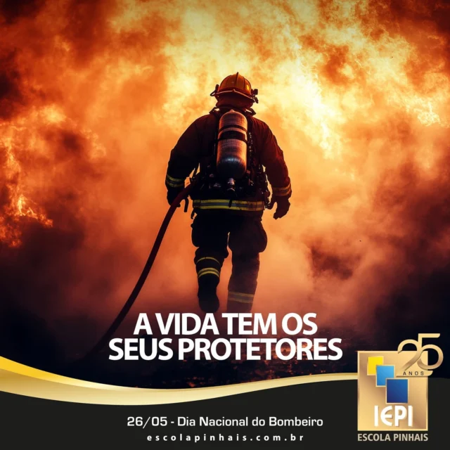 O verdadeiro heroísmo não está na força, mas na coragem de enfrentar o fogo para salvar vidas. Parabéns a todos os bombeiros pelo seu dia! 🚒🔥

#iepi #escolapinhais #pinhais #paraná #bombeirosbrasil
